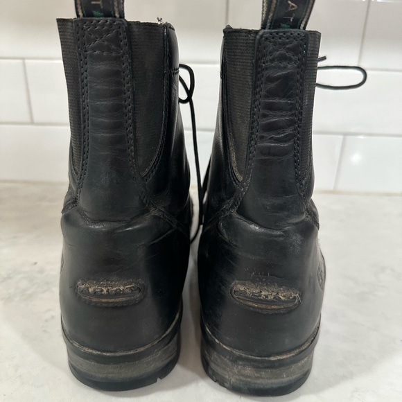 Ariat Men's Dark Leather Lace-Up Boots - Picture 5 of 7